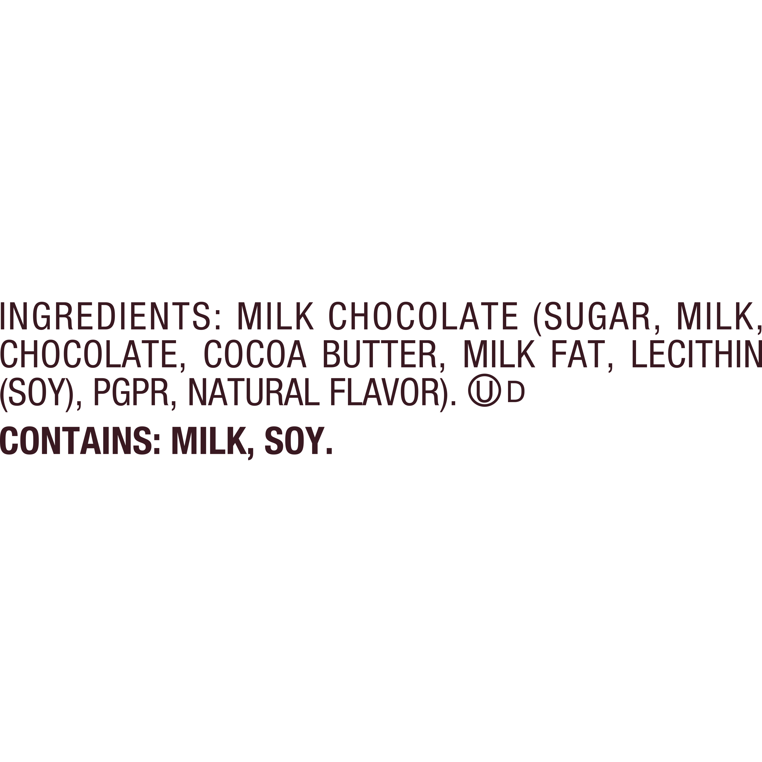 HERSHEY’S Milk Chocolate (36 Count) 1.55oz Candy Bar - THE HERSHEY COMPANY