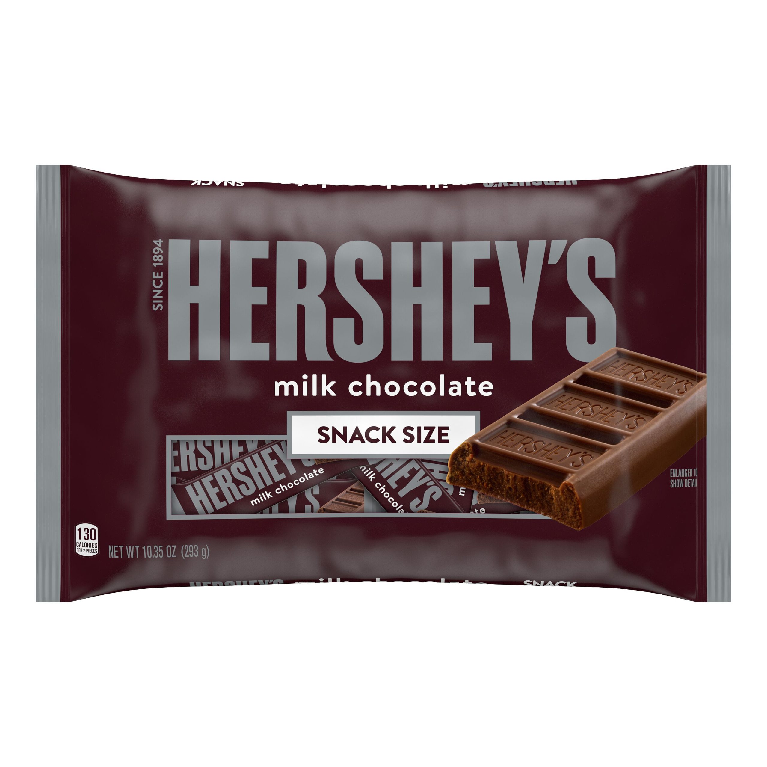 HERSHEY’S HERSHEY’S Milk Chocolate Snack Size, Candy Bars Bag, 10.35 oz – - THE HERSHEY COMPANY