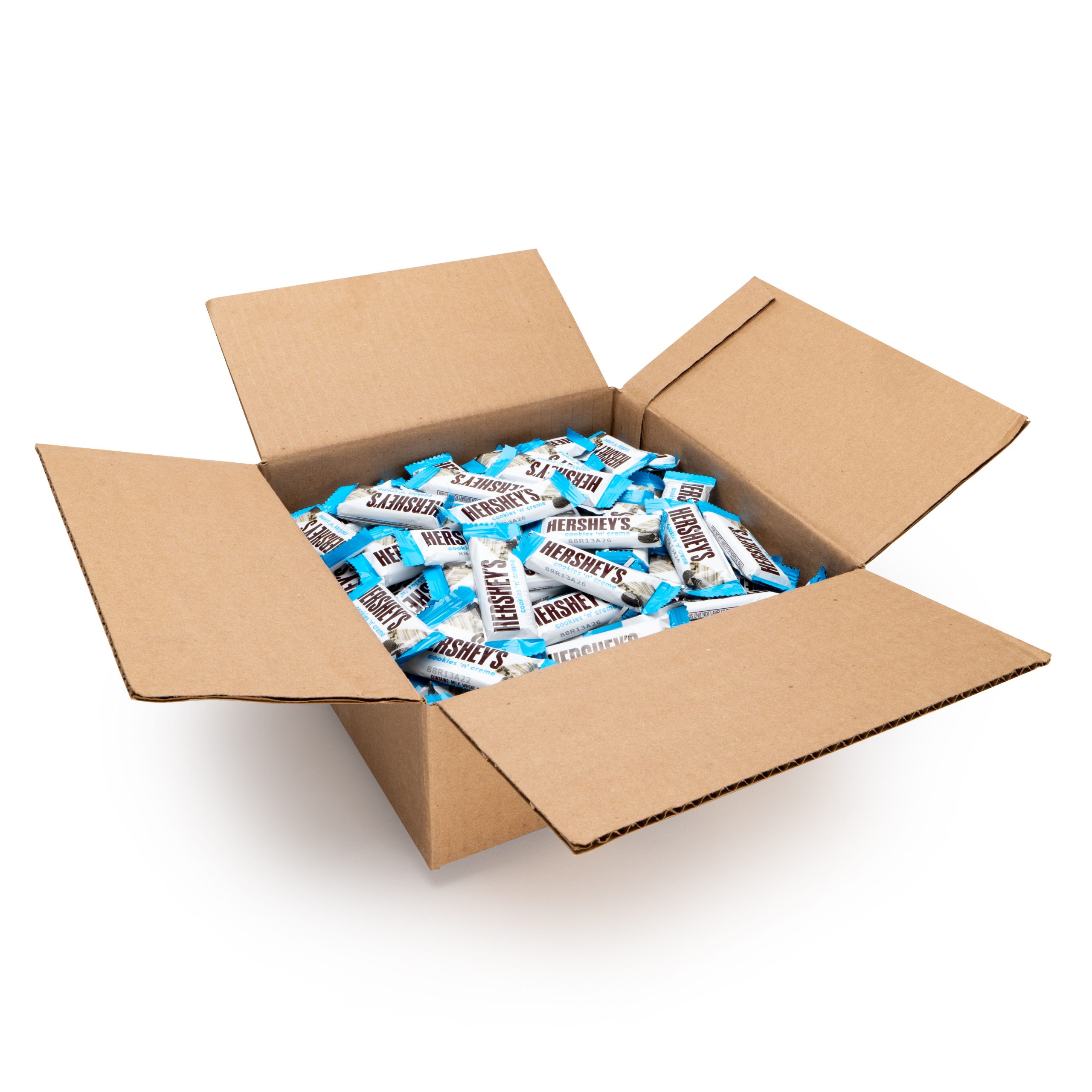 HERSHEY’S Cookies ‘n’ Creme Snack Size Bars 5 lbs. Bulk Candy Box - THE HERSHEY COMPANY