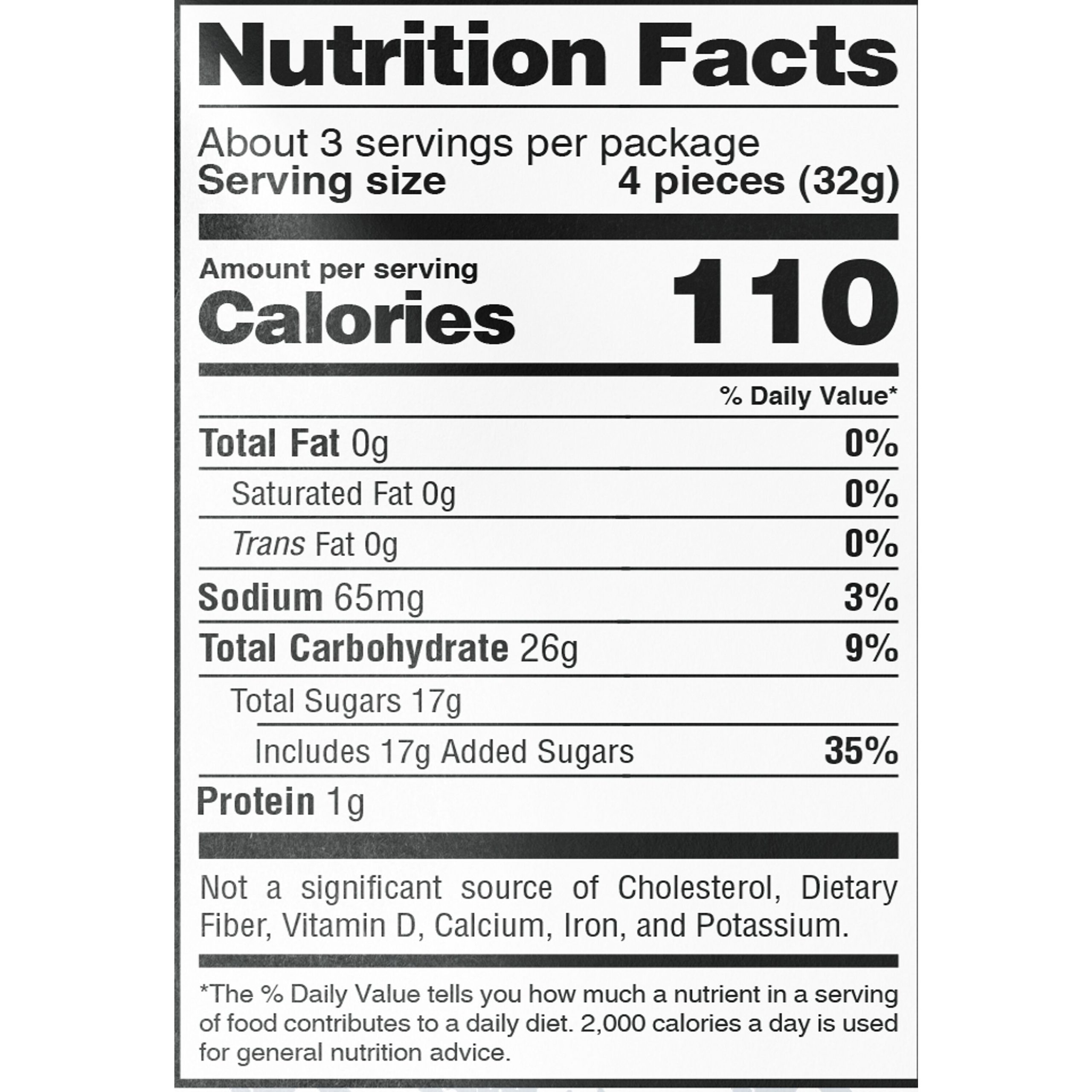 Sour Strips Rainbow Candy Peg Bag, 3.4oz - THE HERSHEY COMPANY